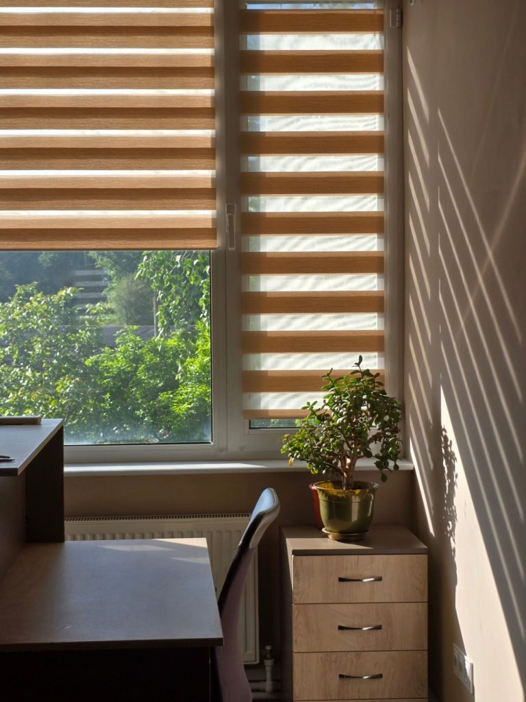Blinds and curtains installed by FS Blinds & Curtains